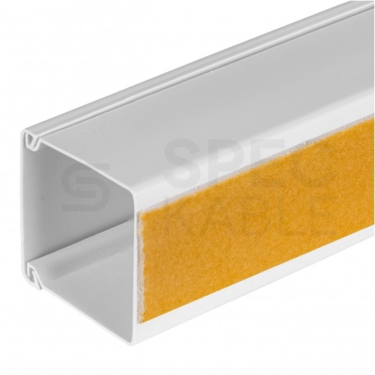 Listwa elektroinstalacyjna kanał kablowy BKK 25x25mm korytko z pokrywą i taśmą montażową 2-stronną KARTON=96m (48szt) NEKU