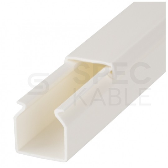 Listwa elektroinstalacyjna kanał kablowy BKK 25x25mm korytko z pokrywą KARTON=100m (50szt)