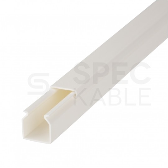 Listwa elektroinstalacyjna kanał kablowy BKK 25x25mm korytko z pokrywą KARTON=100m (50szt)