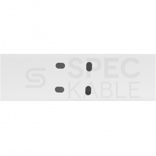 Listwa elektroinstalacyjna kanał kablowy BKK 40x40mm korytko z pokrywą KARTON=72m (36szt) NEKU