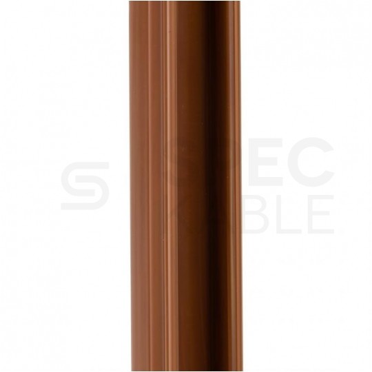 Listwa elektroinstalacyjna kanał kablowy MKE 11x15mm korytko z pokrywą AKS drewno ciemne