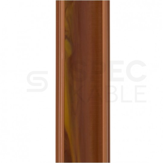 Listwa elektroinstalacyjna kanał kablowy MKE 11x15mm korytko z pokrywą AKS drewno ciemne