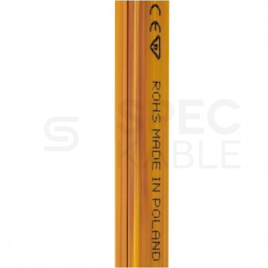 Listwa elektroinstalacyjna kanał kablowy MKE 11x15mm korytko z pokrywą AKS drewno jasne