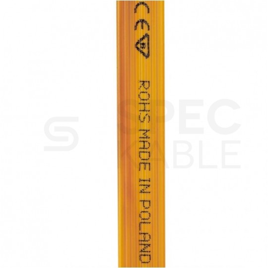 Listwa elektroinstalacyjna kanał kablowy MKE 15x25mm korytko z pokrywą AKS drewno jasne