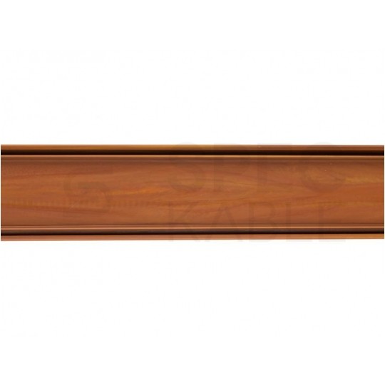 Listwa elektroinstalacyjna kanał kablowy MKE 25x40mm korytko z pokrywą AKS drewno ciemne