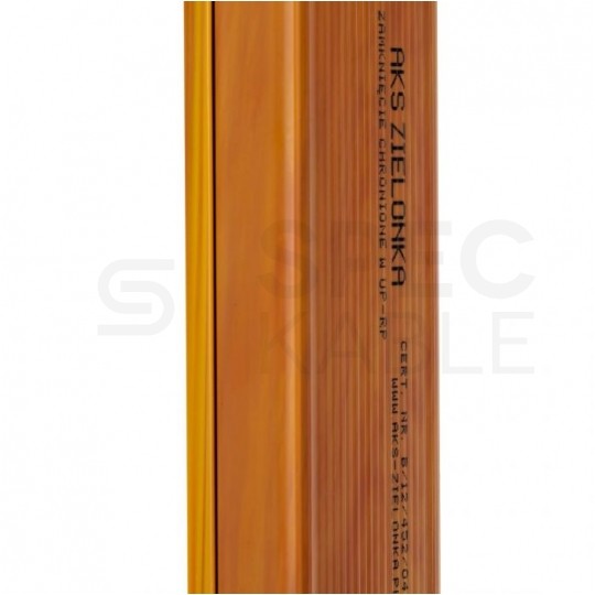 Listwa elektroinstalacyjna kanał kablowy MKE 25x40mm korytko z pokrywą AKS drewno jasne