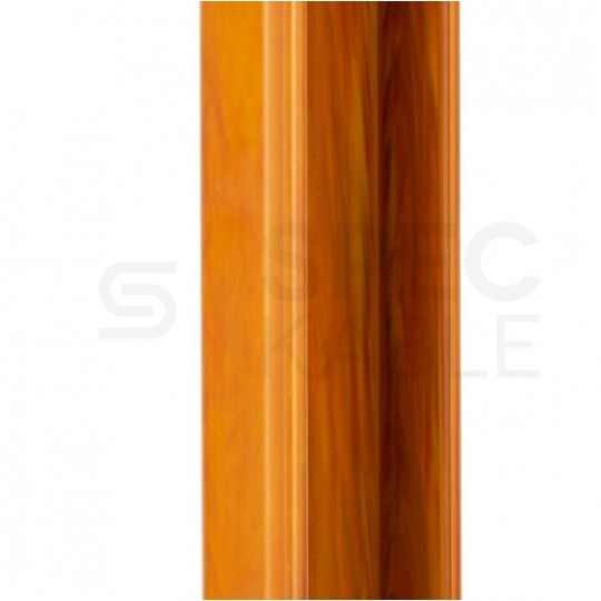 Listwa elektroinstalacyjna kanał kablowy MKE 25x40mm korytko z pokrywą AKS drewno jasne