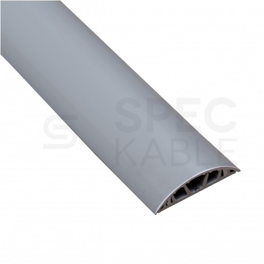 Listwa maskująca przewody TV maskownica uniwersalna napodłogowa naścienna 50x12mm jasnoszara 2m