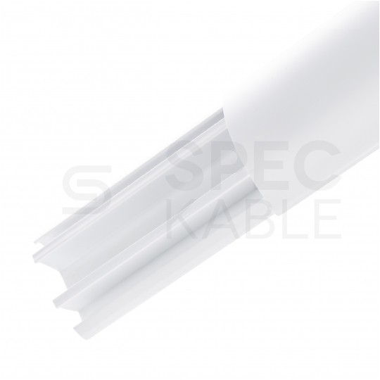 Listwa maskująca przewody TV maskownica uniwersalna napodłogowa naścienna 50x15mm biała 2m