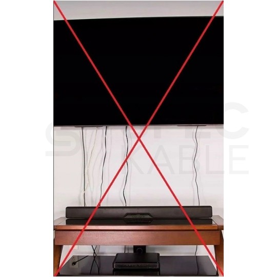 Listwa maskująca przewody TV maskownica uniwersalna napodłogowa naścienna 50x15mm drewno jasne 2m