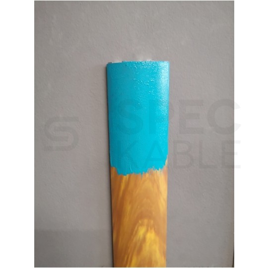 Listwa maskująca przewody TV maskownica uniwersalna napodłogowa naścienna 50x15mm drewno jasne 2m