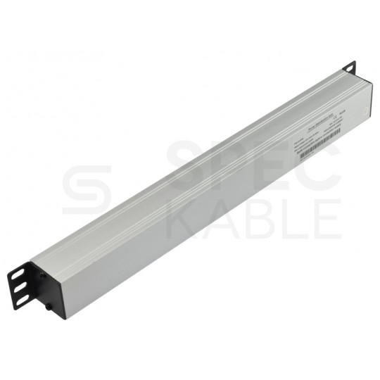 Listwa zasilająca RACK 19" 1U 8 gniazd NEKU 1,8m