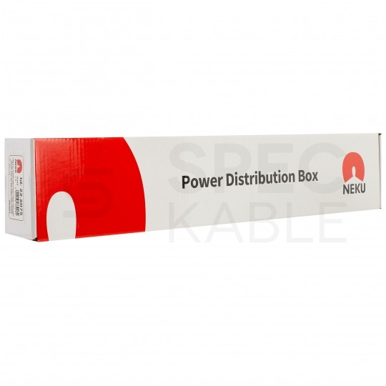 Listwa zasilająca RACK 19" 1U 9 gniazd z wtykiem C14 i wyłącznikiem NEKU 1,8m