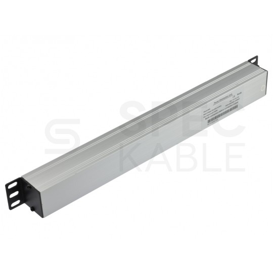 Listwa zasilająca RACK 19" 1U 9 gniazd z wtykiem C14 NEKU 1,8m