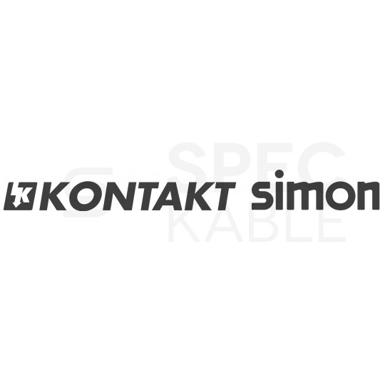 Lokalny sterownik do obsługi rolety 8A 230V SIMON 54 antracyt Kontakt Simon DEZ1L.01/48