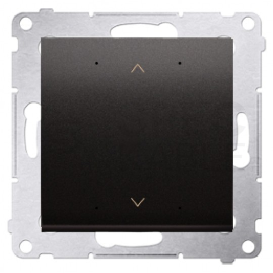 Lokalny sterownik do obsługi rolety 8A 230V SIMON 54 antracyt Kontakt Simon DEZ1L.01/48