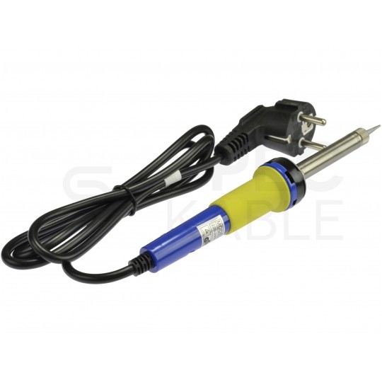 Lutownica prosta kolbowa oporowa grotowa typ C1-1 30W średnica grotu 2mm REBEL