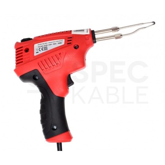 Lutownica transformatorowa 200W LED w walizce Kraft&Dele