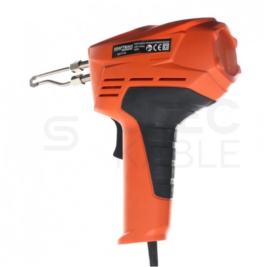 Lutownica transformatorowa 200W LED w walizce Kraft&Dele