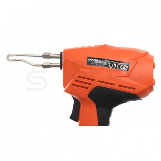 Lutownica transformatorowa 200W LED w walizce Kraft&Dele