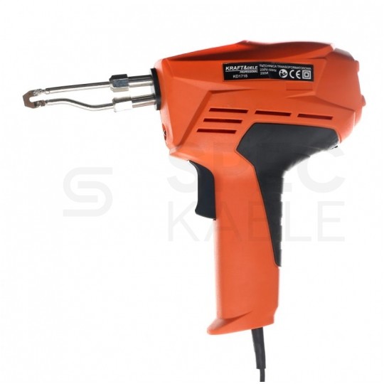 Lutownica transformatorowa 200W LED w walizce Kraft&Dele