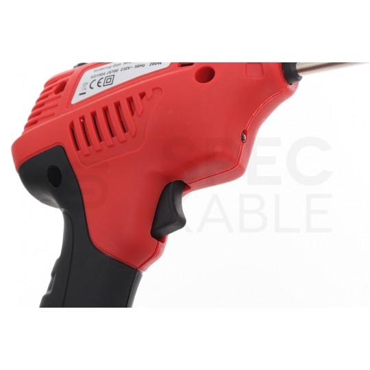 Lutownica transformatorowa 200W LED w walizce Kraft&Dele