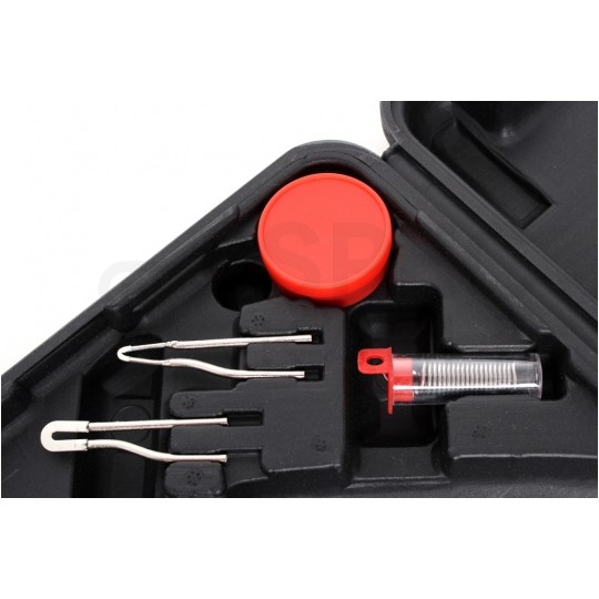 Lutownica transformatorowa 200W LED w walizce Kraft&Dele