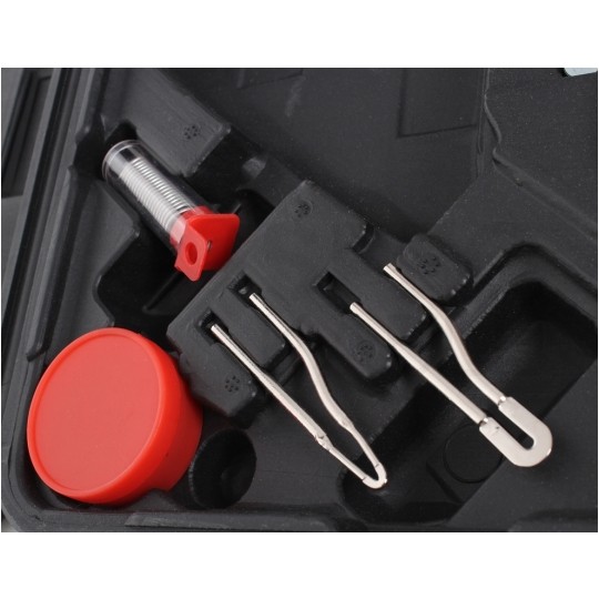 Lutownica transformatorowa 200W LED w walizce Kraft&Dele