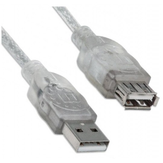 Lux Manhattan Kabel przedłużacz USB 2.0 A (wtyk / gniazdo) 3m