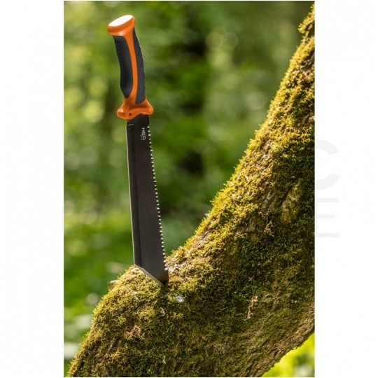 Maczeta biwakowa survivalowa, piła 400/225mm FULL-TANG + etui NEO 63-117