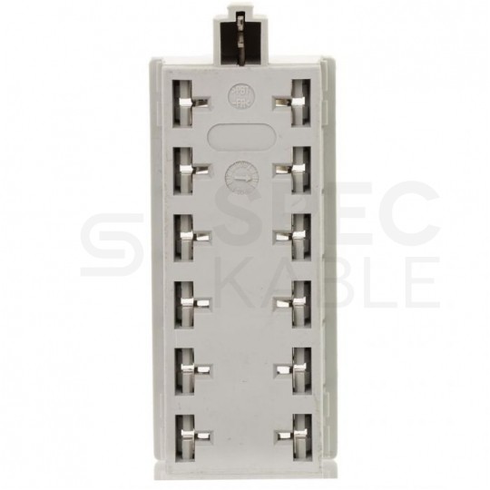 Magazyn odgromników gazowych LSA 8/6 dla KRONECTION Box A-6 KRONE