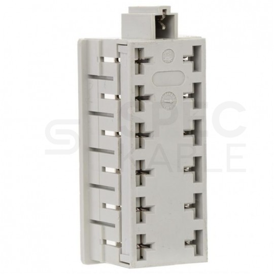 Magazyn odgromników gazowych LSA 8/6 dla KRONECTION Box A-6 KRONE