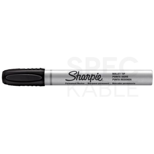 Marker permanentny metalowy do ciężkich warunków Sharpie Metal Barrel Small czarny 1.0mm