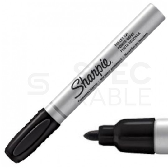 Marker permanentny metalowy do ciężkich warunków Sharpie Metal Barrel Small czarny 1.0mm