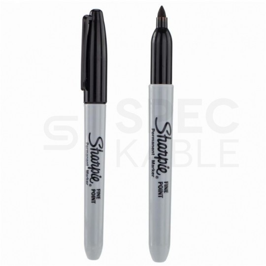 Marker permanentny Sharpie Fine czarny z końcówką 1,0mm wodoodporny