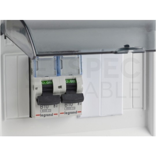 Maskownica zaślepka do rozdzielnicy na 11 modułów ADELID