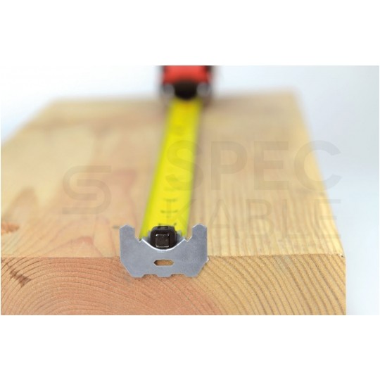 Miara zwijana metrówka 2m / 13mm nylon czarno-czerwona MILWAUKEE