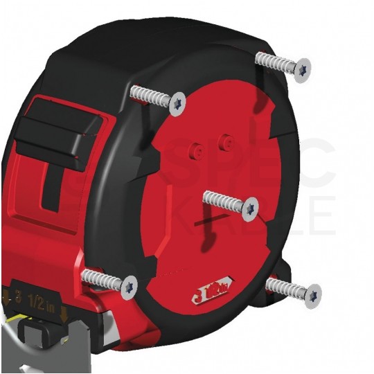 Miara zwijana metrówka 3m / 16mm PRO COMPACT nylon czarno-czerwona MILWAUKEE