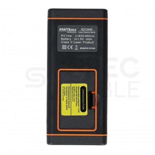 Miernik dystansu dalmierz laserowy 0,05 - 40m Kraft&Dele KD10405