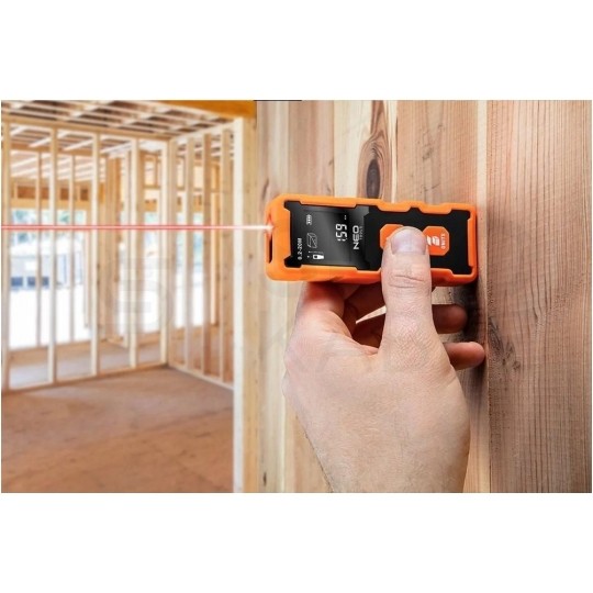 Miernik dystansu dalmierz laserowy 0,2 - 20m NEO 75-202