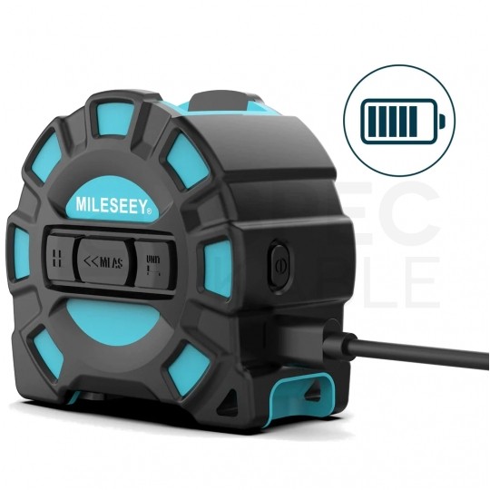Miernik dystansu dalmierz laserowy 40m z miarką zwijaną 5m MILESEEY DT11