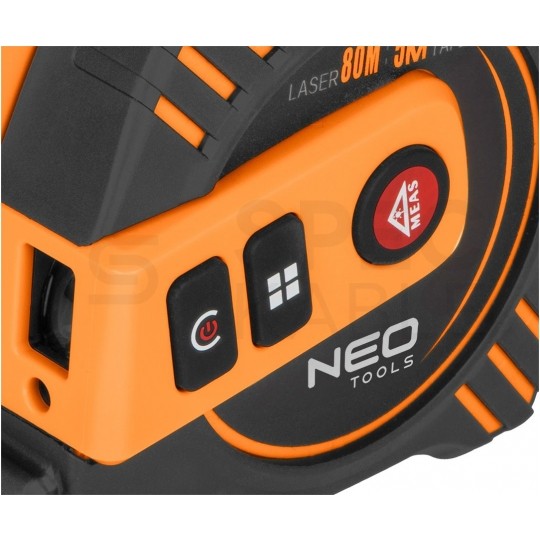 Miernik dystansu dalmierz laserowy 40m z miarką zwijaną 5m NEO 67-100