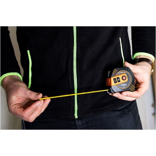 Miernik dystansu dalmierz laserowy 40m z miarką zwijaną 5m NEO 67-100
