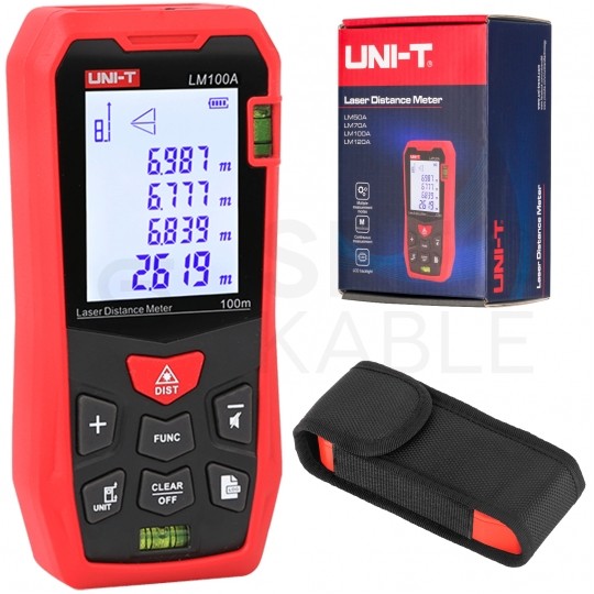 Miernik dystansu uniwersalny dalmierz laserowy 100m UNI-T LM100A