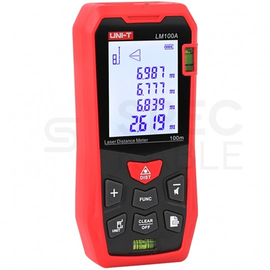 Miernik dystansu uniwersalny dalmierz laserowy 100m UNI-T LM100A