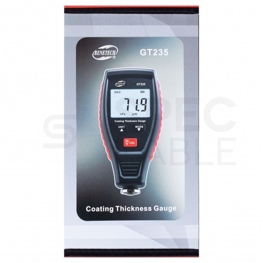 Miernik grubości lakieru powłoki lakierniczej z wyświetlaczem LCD GT235 BENETECH