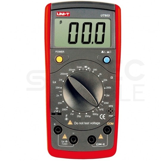 Miernik pojemności i indukcyjności wielofunkcyjny tester cyfrowy LCD UNI-T UT603