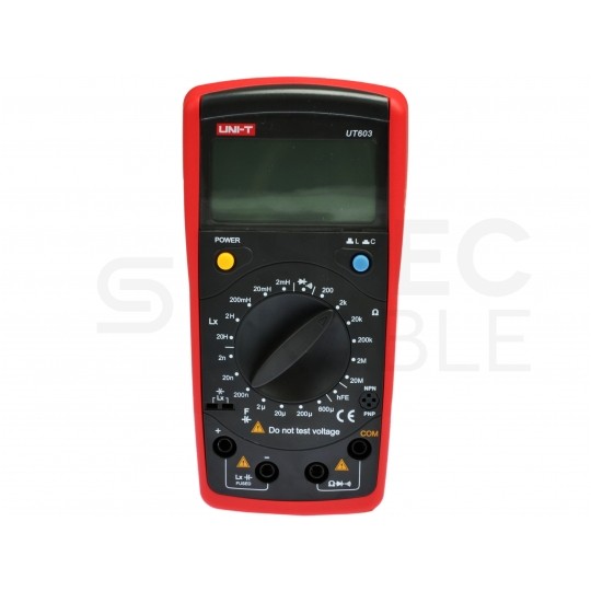 Miernik pojemności i indukcyjności wielofunkcyjny tester cyfrowy LCD UNI-T UT603