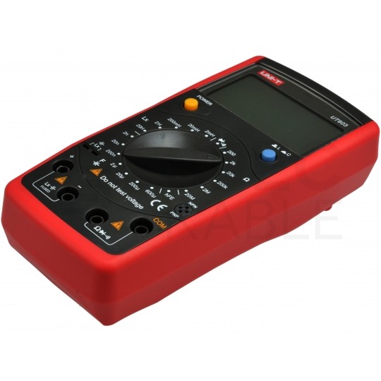 Miernik pojemności i indukcyjności wielofunkcyjny tester cyfrowy LCD UNI-T UT603