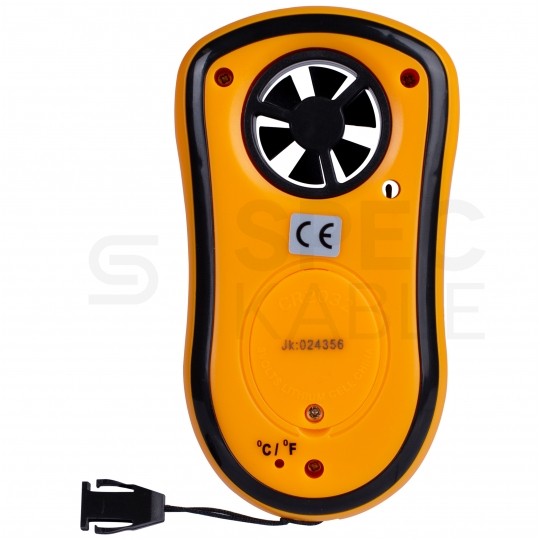 Miernik prędkości wiatru i temperatury anemometr GM8908 BENETECH